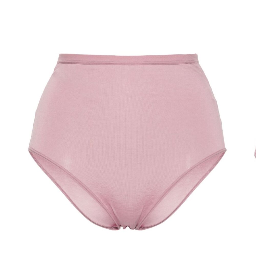 BASERANGE Pink "Bell" High-Waisted Briefs